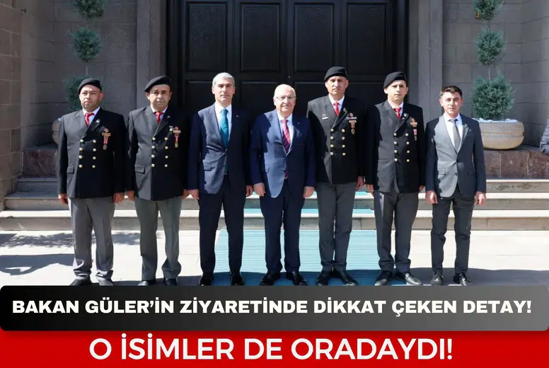 Bakan Güler’in Afyon Ziyaretinde Dikkat Çeken Detay! Şehit Aileleri ve Gaziler Yalnız Bırakmadı