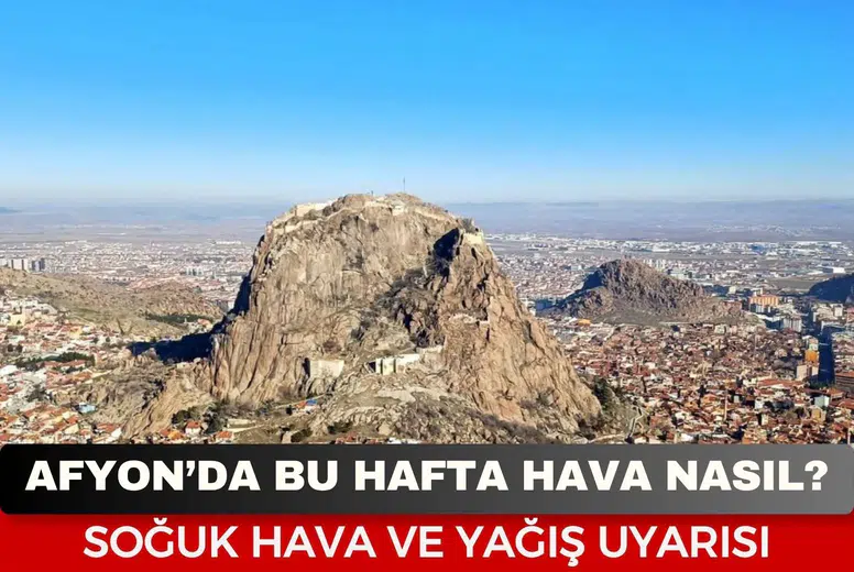 Afyonkarahisar’da Hava Sıcaklıkları Düşüyor! Dondurucu Soğuk Geliyor