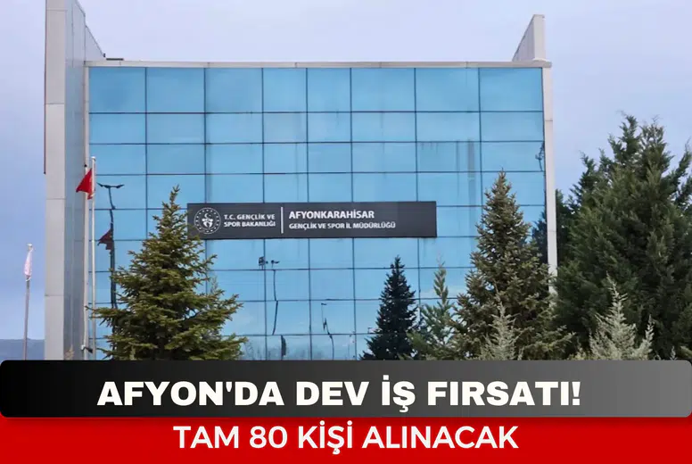 İş arayanlara müjde! Gençlik ve Spor İl Müdürlüğü 80 personel alacak: Başvuru şartları belli oldu!