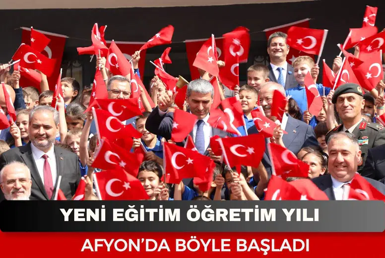 Afyon’da 142 Bin Öğrenci Ders Başı Yaptı