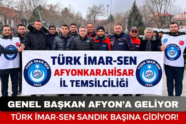 Türk İmar-Sen Afyonkarahisar Şubesi’nde Genel Kurul Heyecanı! Tarih Ve Yer Belli Oldu!