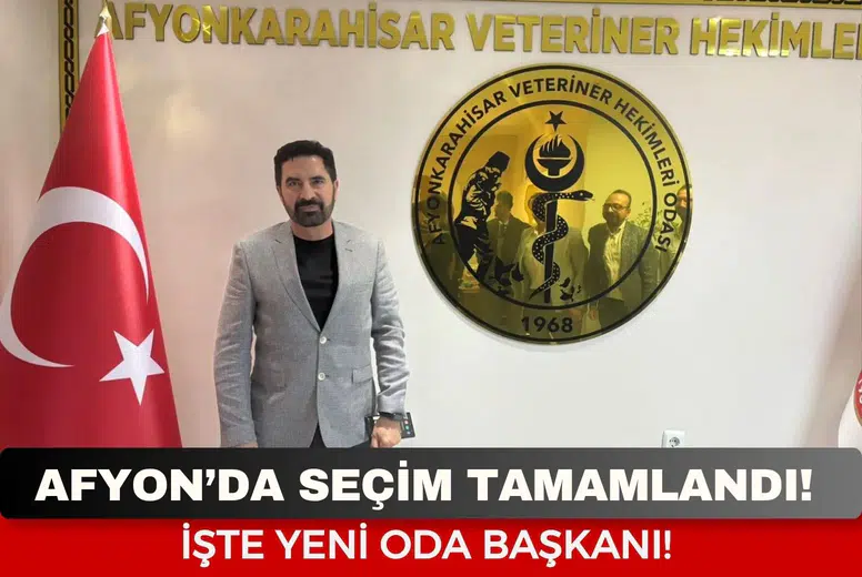 Veteriner Hekimleri Odası’nda Yeni Dönem! Celalettin Çankaya Kazandı!