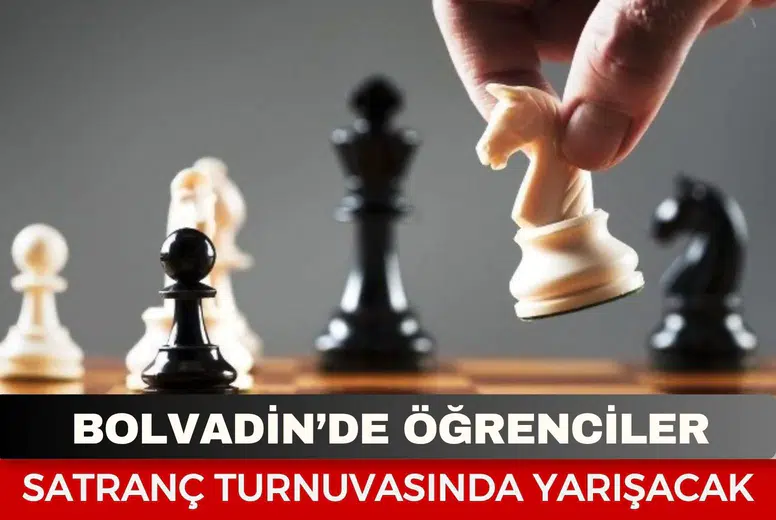 Bolvadin’de öğrenciler için satranç turnuvası düzenlenecek