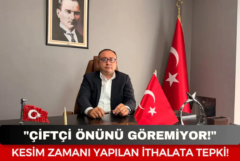 Zafer Partisi Afyonkarahisar İl Başkanı Kemal Dere: “İthalat üreticinin emeğini boşa çıkarmamalı!”