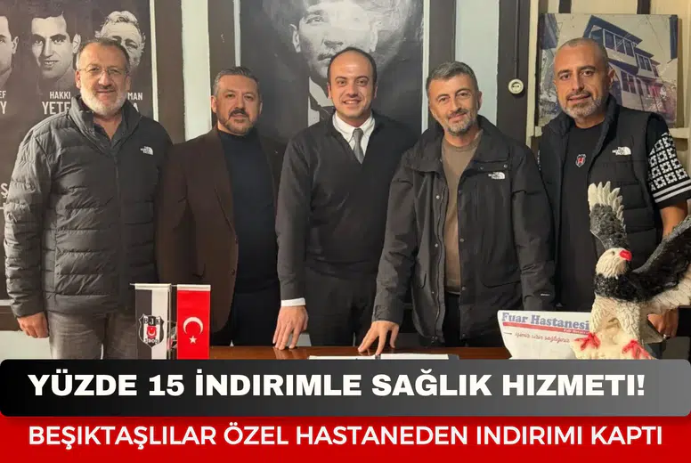 Afyonkarahisar’da Beşiktaşlılara Müjde! Özel Fuar Hastanesi İle Dev Anlaşma İmzalandı