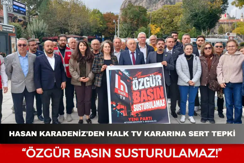 Hasan Karadeniz’den Halk TV kararına sert tepki: “Özgür basın susturulamaz!”