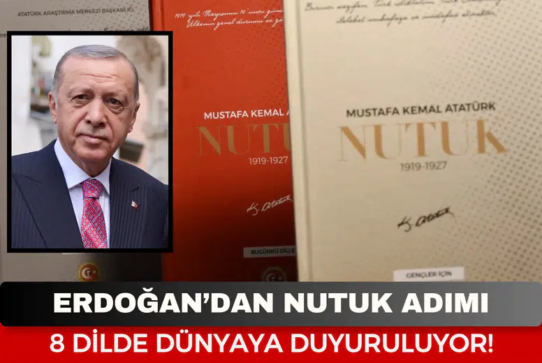Nutuk Artık 8 Dilde Dünyaya Duyuruluyor! Cumhurbaşkanı Erdoğan Onayladı, Kürşad Zorlu Resmi Olarak Duyurdu