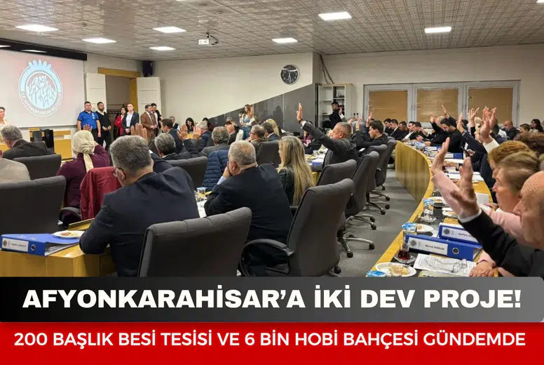 Afyonkarahisar’a iki dev proje! 200 başlık besi tesisi ve 6 bin hobi bahçesi gündemde