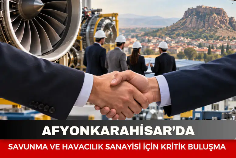 Savunma ve havacılık sanayisi için kritik buluşma: TEI, TUSAŞ ve Airbus temsilcileri Afyonkarahisar’a geliyor!