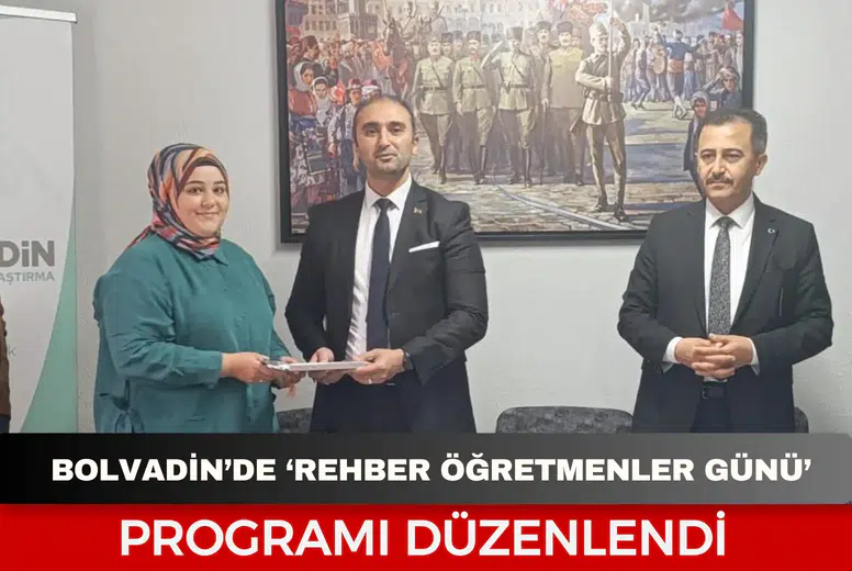 Bolvadin’de ‘Rehber Öğretmenler Günü’ programı düzenlendi
