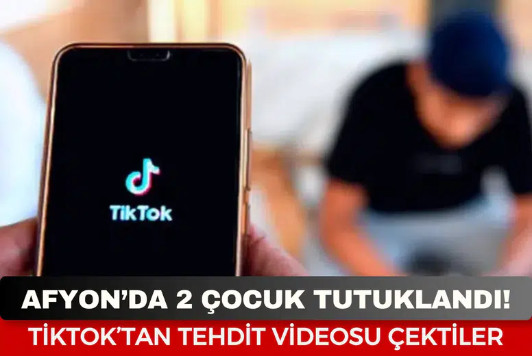 Afyon’u ayağa kaldıran TikTok videosu! 3 çocuk gözaltına alındı, 2'si cezaevine gönderildi!