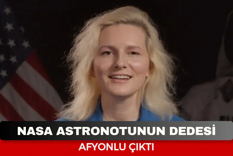 NASA astronotu Deniz Burnham'ın dedesi Afyonlu çıktı