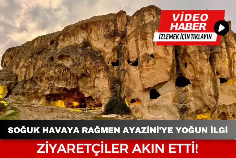 Soğuk havaya rağmen Ayazini’ye yoğun ilgi: Ziyaretçiler akın etti