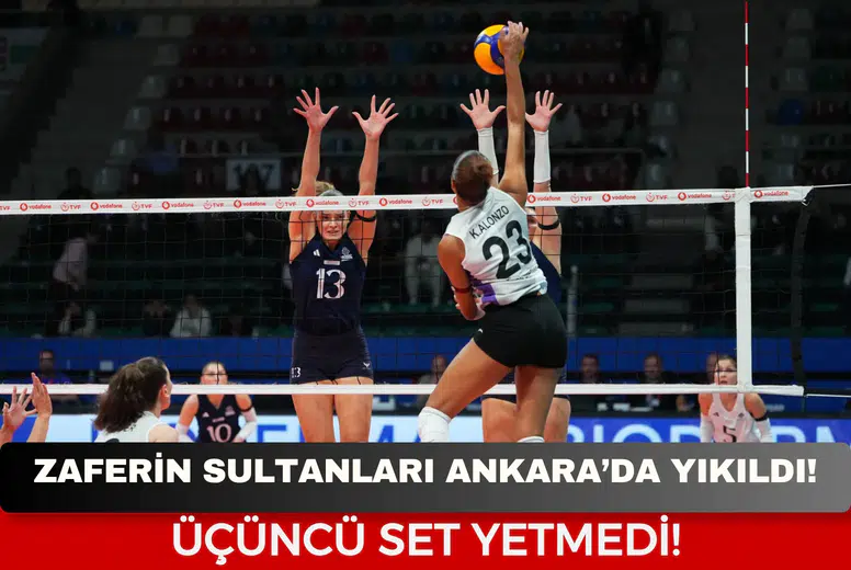 Zaferin Sultanları Ankara’da Yıkıldı! Sinnada Hotels Afyon Belediye Yüntaş Deplasmandan Eli Boş Döndü...