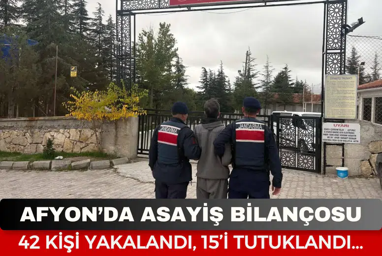 Jandarma Afyonkarahisar’da Düğmeye Bastı! Son Bir Haftalık Bilanço Açıklandı: Yüzlerce Noktada Dev Operasyon!