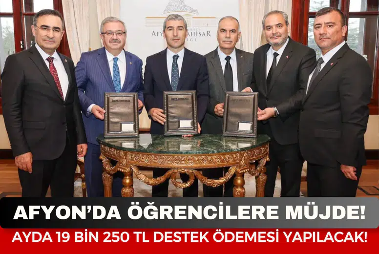 Üniversitelilere Müjde! AFSÜ Öğrencilerine Ayda 19 Bin 250 TL Destek Ödemesi Yapılacak!
