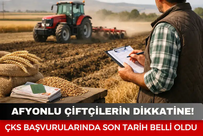 Afyonlu çiftçilerin dikkatine! ÇKS başvurularında son tarih belli oldu