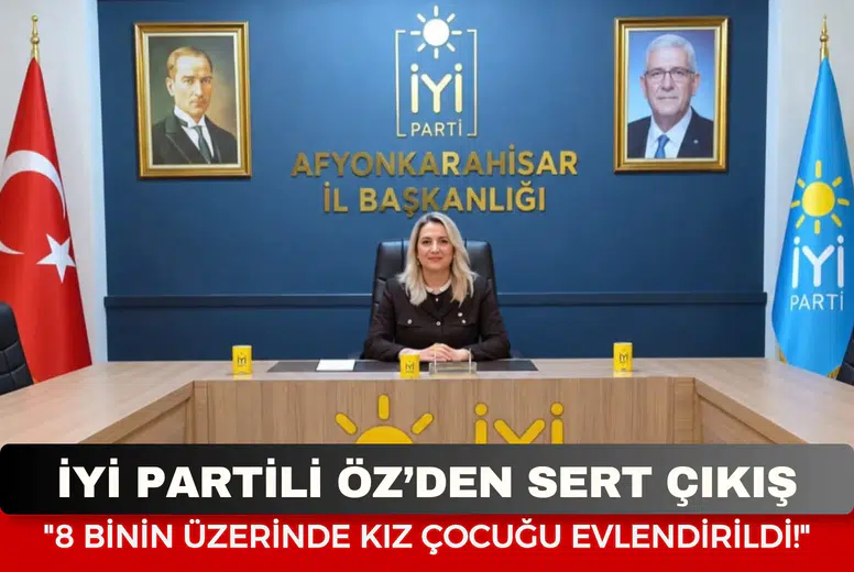 İYİ Partili Gönül Öz’den 11 Ekim’de sert çıkış: "2025’te 8 binin üzerinde kız çocuğu evlendirildi!"