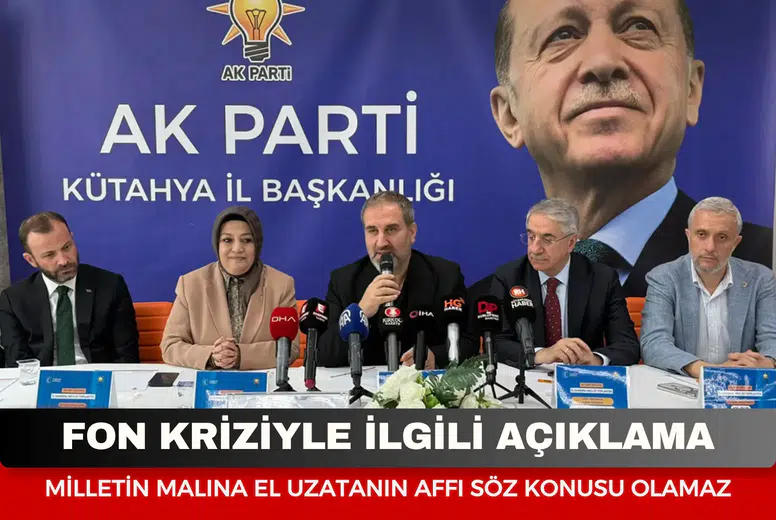 Fon Kriziyle İlgili Yeni Açıklama: “Milletin Malına El Uzatanın Affı Söz Konusu Olamaz”