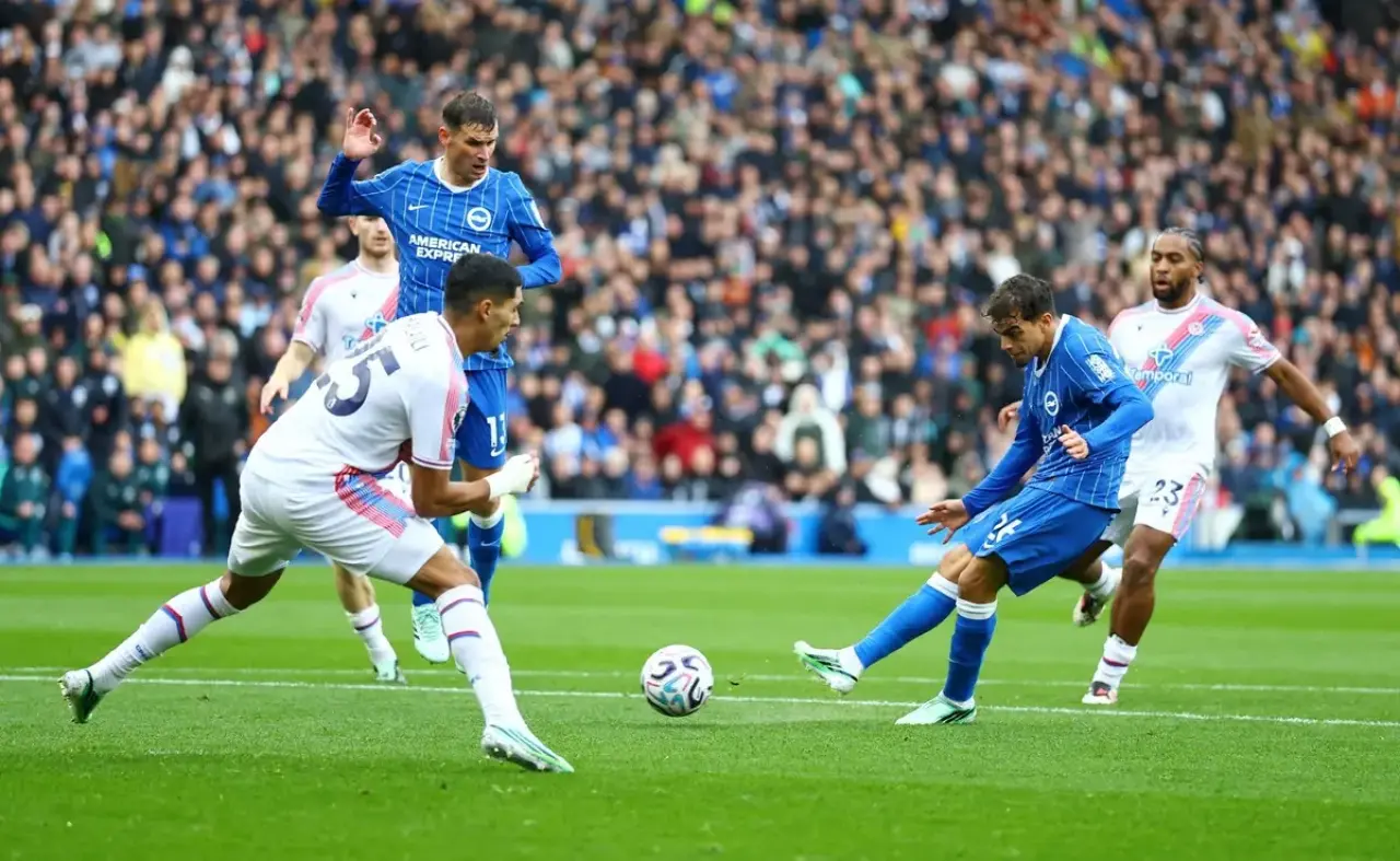 Beşiktaş'ın Rakibi Crystal Palace'a Brighton Şoku! 10 Dakikada 3 Gol Yediler 1
