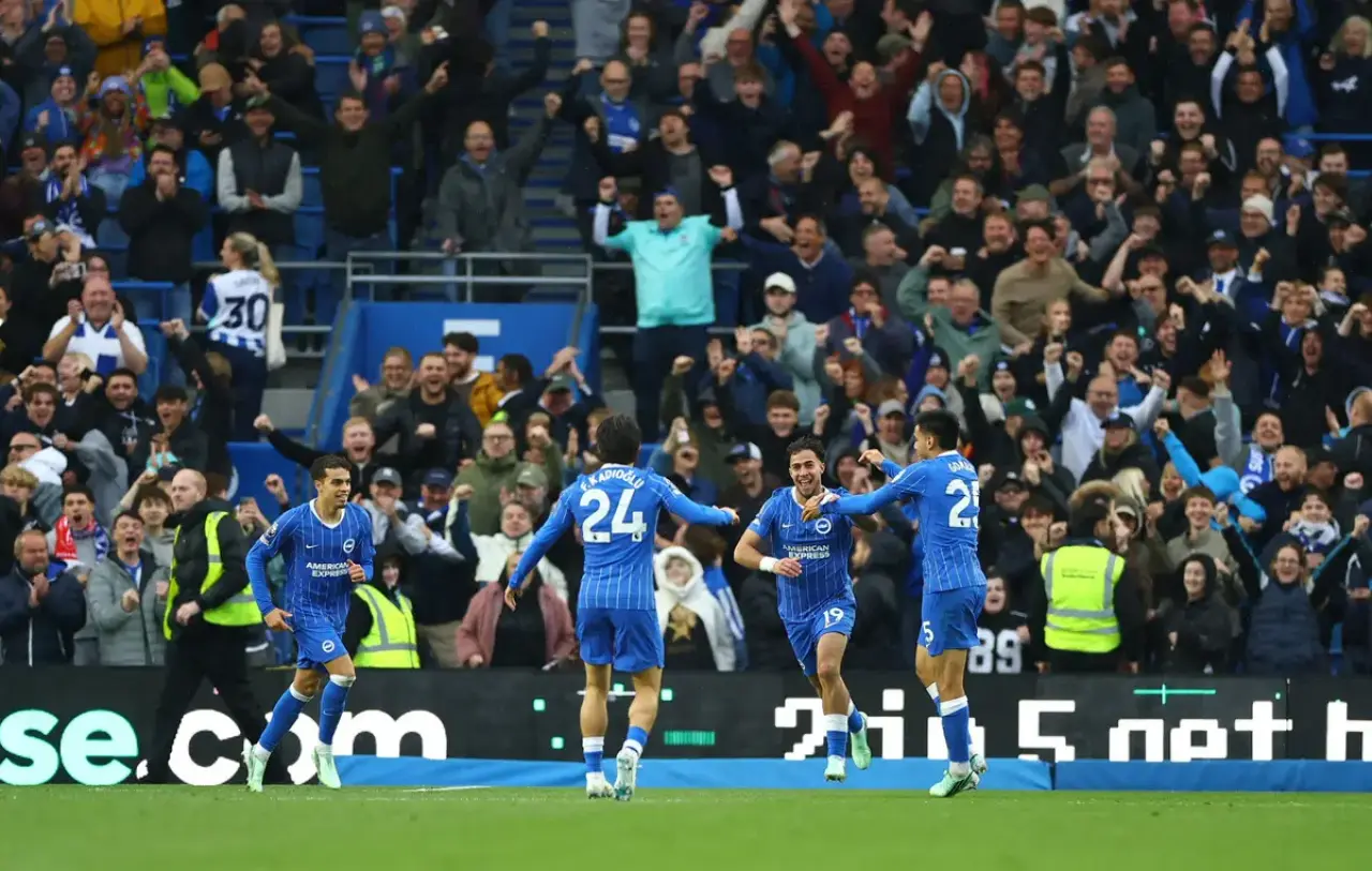 Beşiktaş'ın Rakibi Crystal Palace'a Brighton Şoku! 10 Dakikada 3 Gol Yediler 2