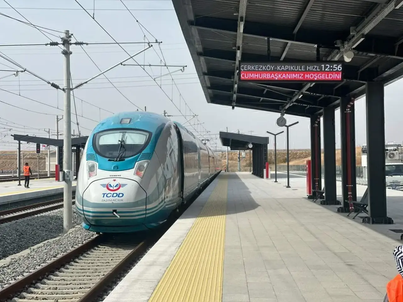 Çerkezköy-Kapıkule hattı açılıyor! Tekirdağ, Kırklareli ve Edirne hızlı trene kavuşuyor 3